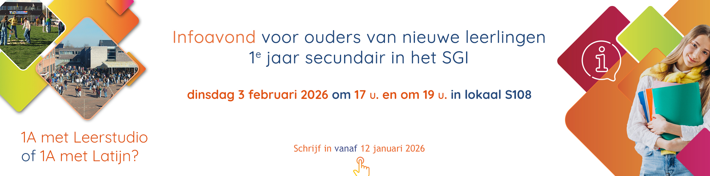 infoavond en opendeurdag